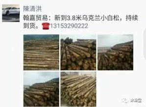 履约思源，不忘初心——精品木材销售启事